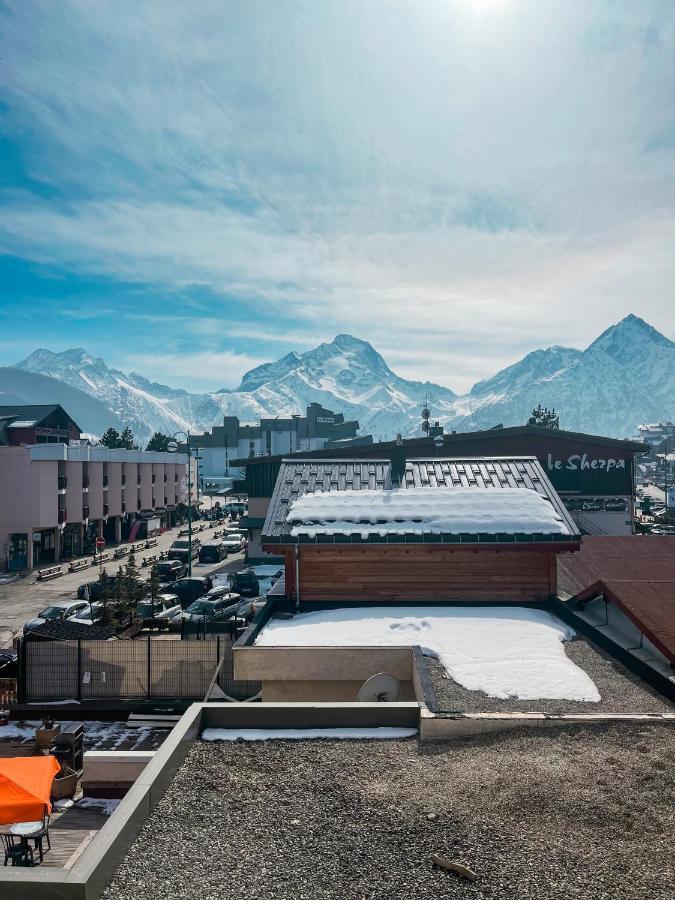 Atmosphere Hotel Les Deux Alpes Exterior foto